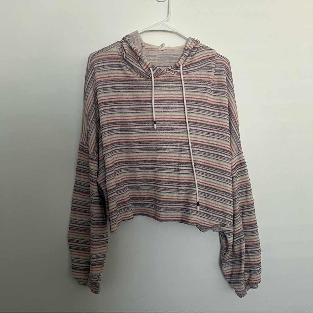Cropped hoodie